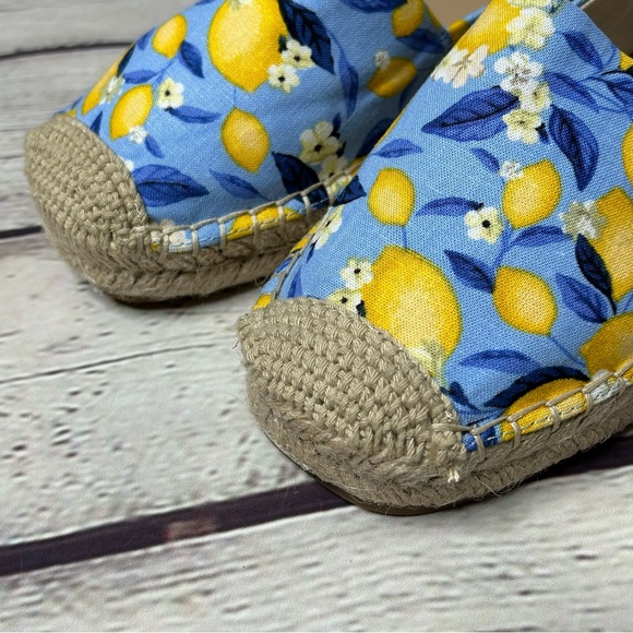 ANN TAYLOR Lemon Espadrilles - Picture 7 of 10